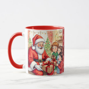 Santa Claus, Spreading Christmas Cheer Mug