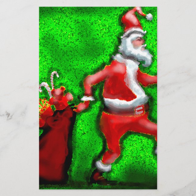 Santa Claus Stationery (Front)