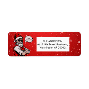 Santa Claus Stay Naughty Funny Christmas