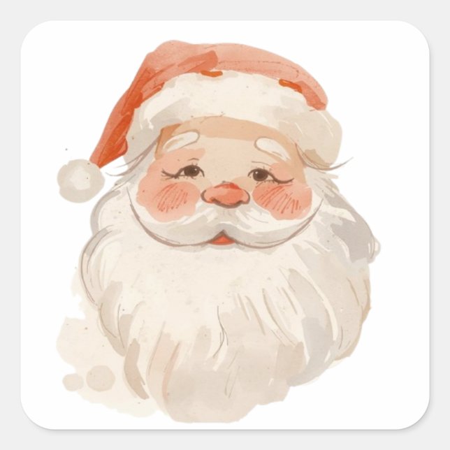 Santa Claus Sticker  (Front)