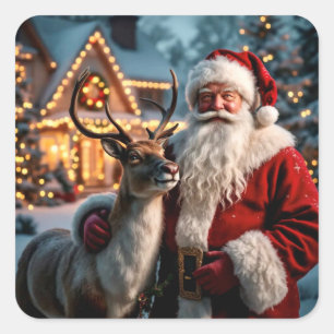Santa Claus Stickers