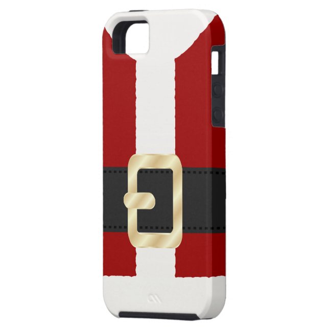Santa Claus Suit Case-Mate iPhone Case (Back Left)
