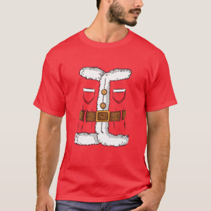 Santa Claus Suit Costume T-Shirt