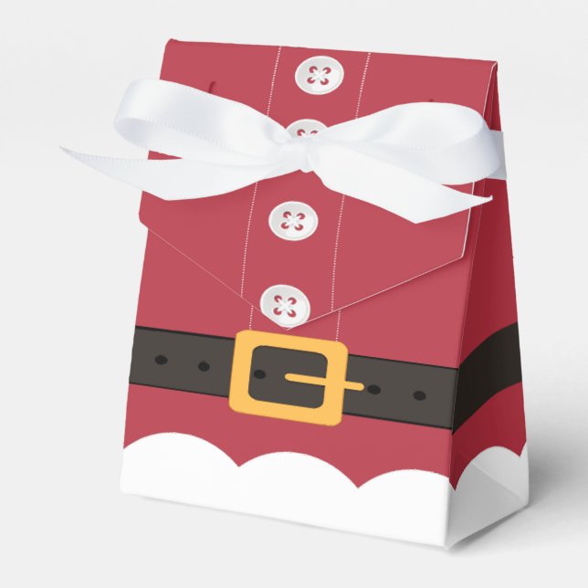 Santa Claus Suit Gift Card Box | Christmas Money (Front Side)