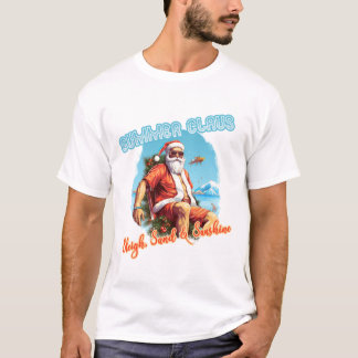 Santa Claus Summer Funny T-Shirt