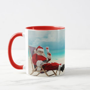 Santa Claus Summer Mug