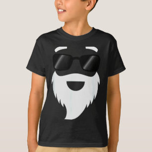 Santa Claus Sungles Funny Hipster Christmas Appare T-Shirt