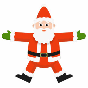 Santa Claus Super Starr Photo Sculpture Decoration