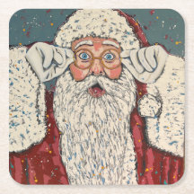 Santa Claus Surprised