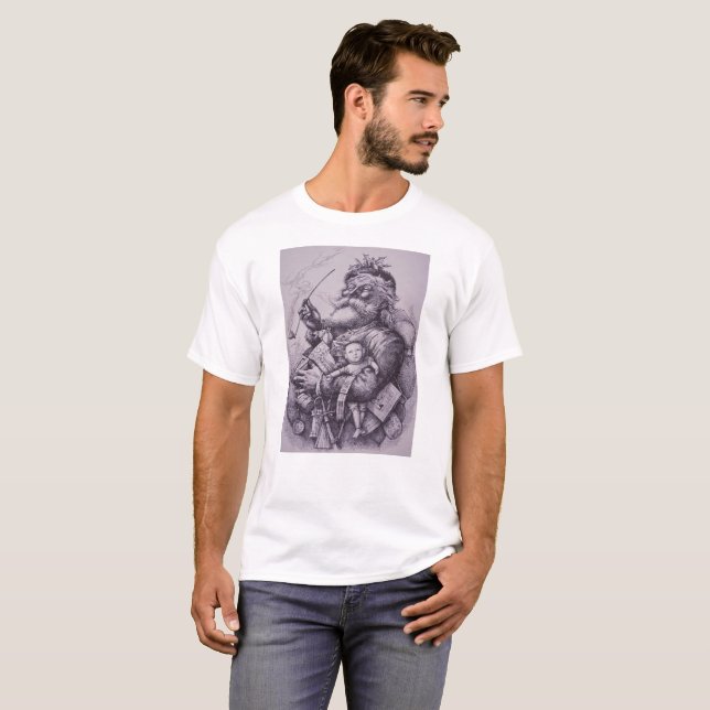 Santa Claus T-Shirt (Front Full)