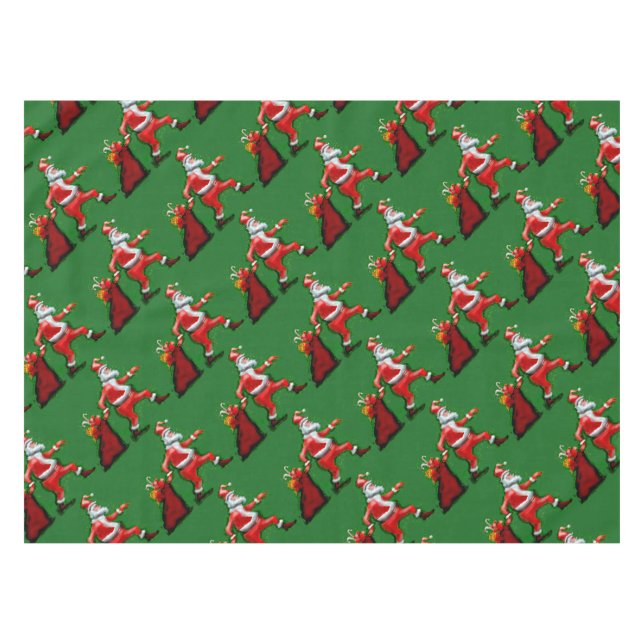 Santa Claus Tablecloth (Front (Horizontal))