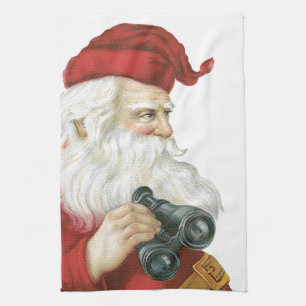 Santa Claus Tea Towel