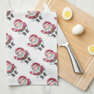 Santa Claus Tea Towel