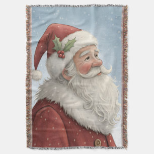 Santa Claus Throw Blanket