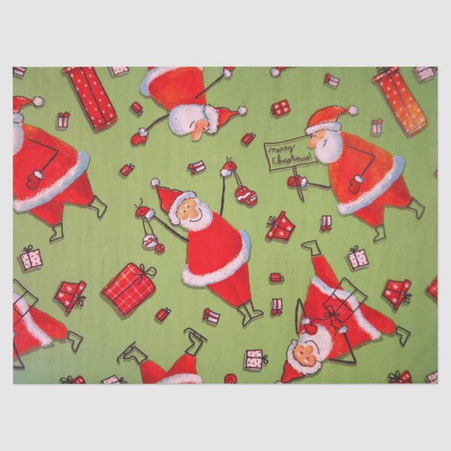 santa Claus Tissue Paper (Front)