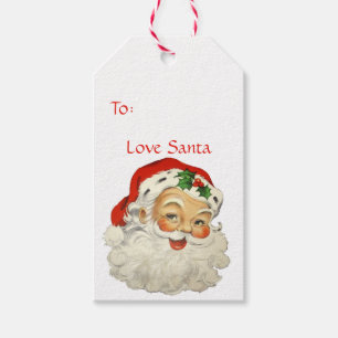 Santa Claus To: From: Christmas   Gift Tags