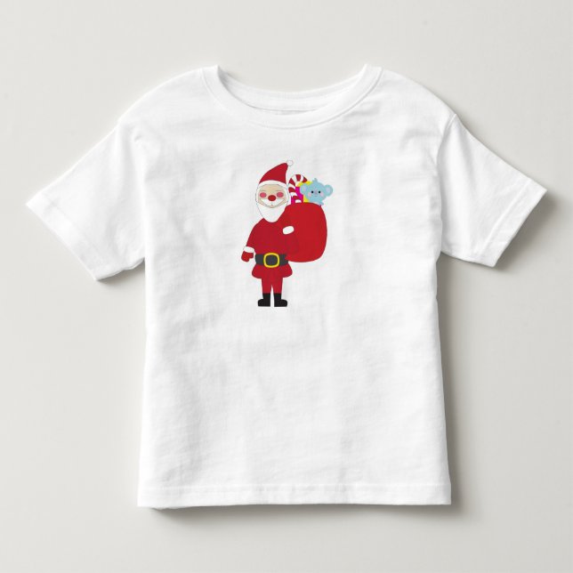 Santa Claus Toddler T-Shirt (Front)