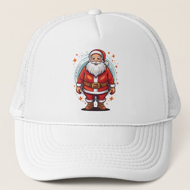 Santa Claus Trucker Hat (Front)