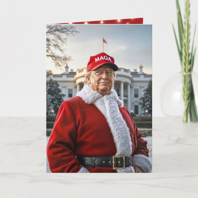 Santa Claus Trump  Card (Front)