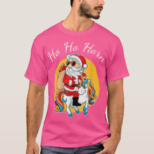 Santa Claus Unicorn Family Outfit Unicorn Christma T-Shirt