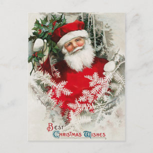 Santa Claus Vintage Christmas Postcard