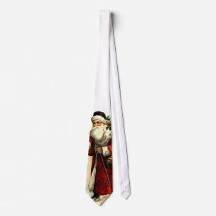 SANTA CLAUS Vintage Christmas Tie Collection