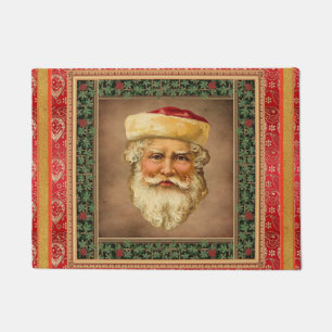 Santa Claus Vintage Door Mat
