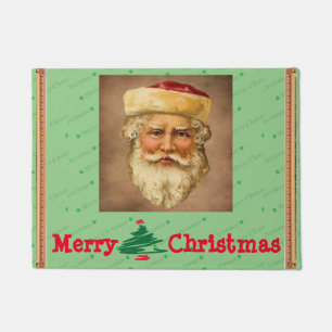 Santa Claus Vintage Door Mat