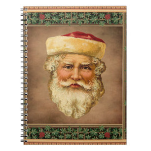 Santa Claus Vintage Notebook