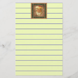 Santa Claus Vintage Stationery