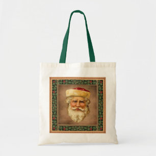 Santa Claus Vintage Tote Bag