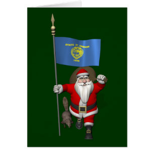 Santa Claus Visiting The Beaver State