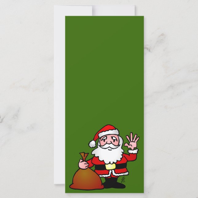 Santa Claus waving (Front)