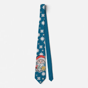 Santa Claus Weihnachtskrawatte Tie