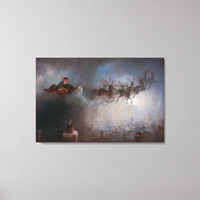 Santa Claus | William Holbrook Beard | Canvas Print (Front)