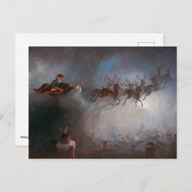 Santa Claus | William Holbrook Beard | Postcard (Front/Back)