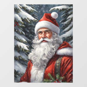 Santa Claus Window Cling