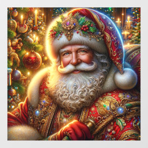 Santa Claus Window Cling