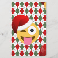 santa claus wink emoji