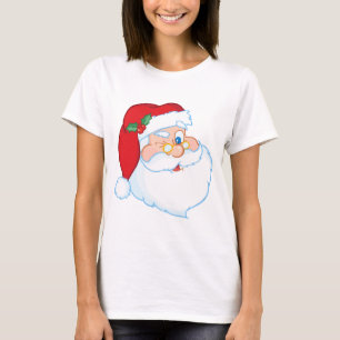 Santa Claus Winking T-Shirt