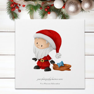 Santa Claus with Bag CD sleeve for photographers Envelope
