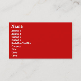 Santa Claus with Beard Christmas Emoticon Business Card