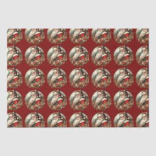 Santa Claus with decoration Tissue Paper