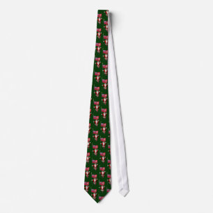 Santa Claus With Ensign Of Bermuda Tie
