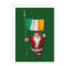 Santa Claus With Ensign Of Ireland