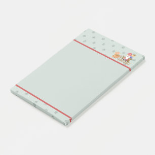 Santa Claus with Reindeer and Holiday Sleigh  Post-it Notes