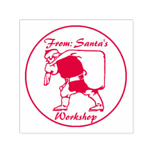 Santa Claus with Sack Self-inking Stamp