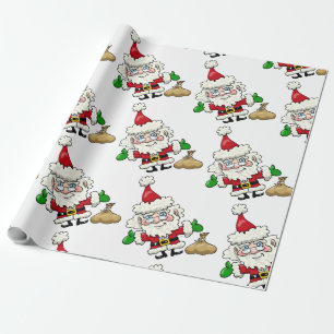 Santa Claus Wrapping Paper