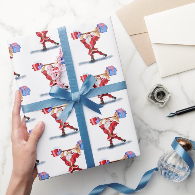 Santa Claus Wrapping Paper (Gifting)