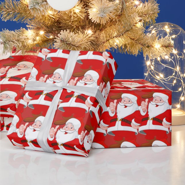 Santa Claus Wrapping Paper (Holidays)